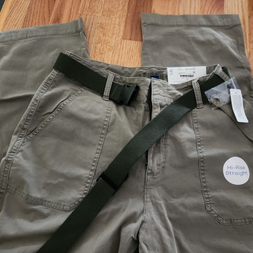 Arizona Jean Co size 13 high Rise straight leg pants